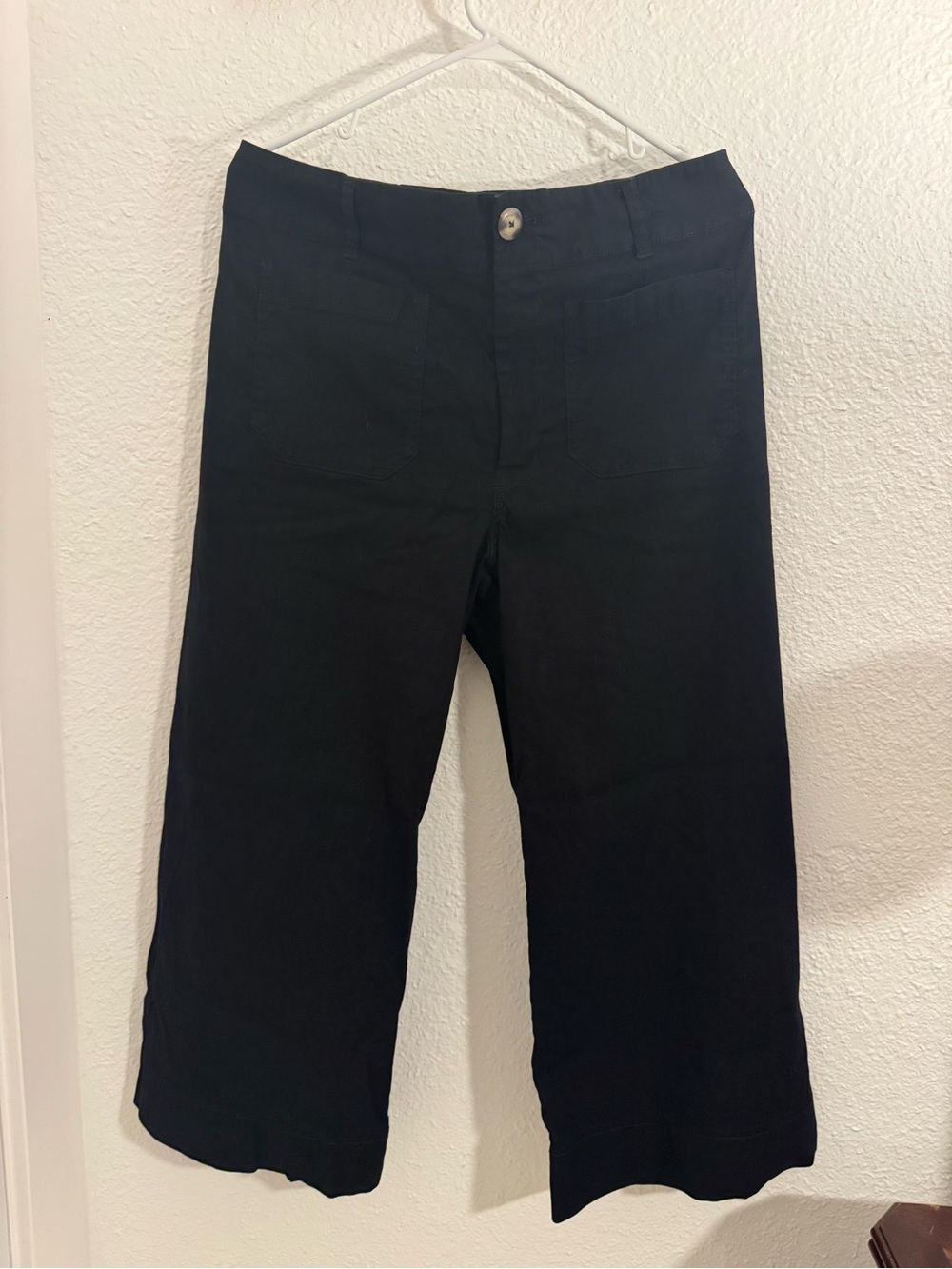 Maeve Colette Wide Leg Black Pant - Picture 4 of 4